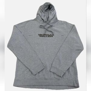 NWOT Unisex Morgan Wallen San Diego, CA 7.14.2023 District Light Gray Hoodie